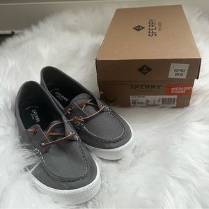 Sperry Top-Sider Lounge Away Sneaker Women Boat Shoes Memory Foam size 10